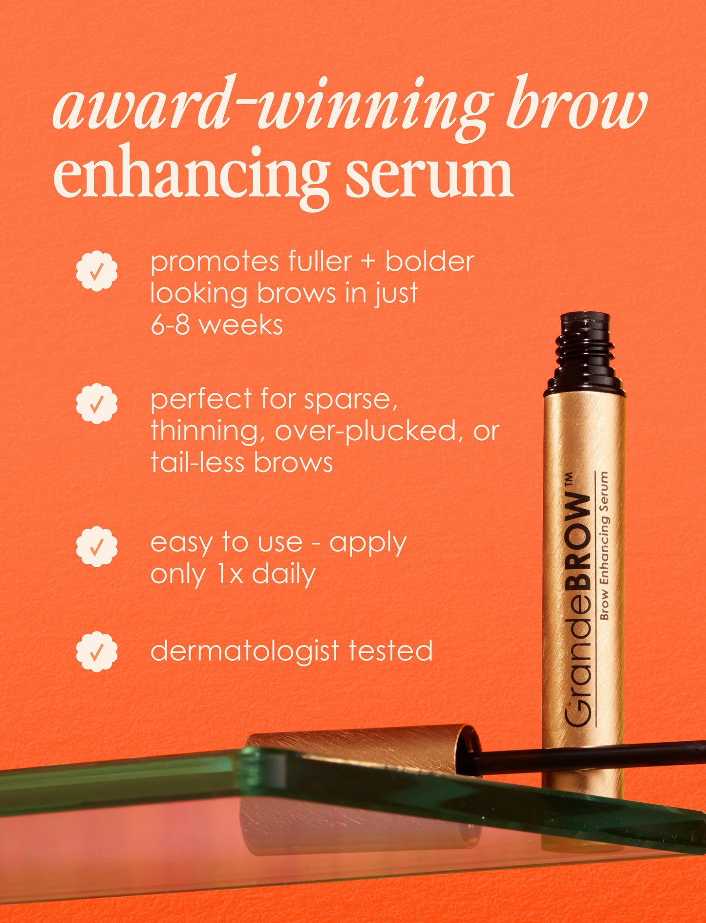 GrandeBROW Brow Enhancing Serum Net wt. (Poids Net)0.05 FL.OZ.|1.5 mL